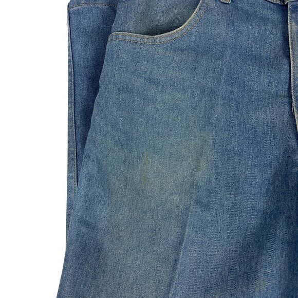 Basic Editions Mens Blue Denim Jeans Size 36X30 Straight Fit - Picture 5 of 10